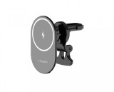 Suport Telefon Auto Ventilatie VEGER Y38 , Wireless, Fastcharge, Rotativ C879