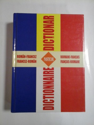 DICTIONAR roman-francez; francez-roman - Corneliu NASTASE foto