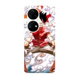 Husa compatibila cu Huawei Mate 40 Pro model Luffy one piece, Silicon, TPU, Viceversa, Transparent, Carcasa