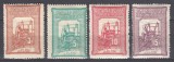 ROMANIA 1906 LP 58 TESATOAREA EMISIUNE DE BINEFACERE SERIE GUMA ORIGINALA SARNIERA