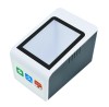 Scanner coduri bare 1D 2D, USB, COM, PS/2, CMOS, A4, 640x480, LED, Alb, 120x82x82mm, 220g