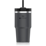 Stanley Quencher H2.O FlowState&trade; Tumbler pahar din oțel inoxidabil cu pai mic Black 2.0 590 ml