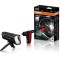 Set de lumini pentru biciclete, fata si spate, luminozitate pana la 100m, Osram LEDsBIKE RACE 100Set