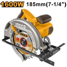 Fierastrau circular 1600 w 185 mm 5000 rpm - Ingco CS18568