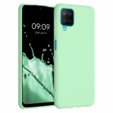 Cumpara ieftin Husa pentru Samsung Galaxy M12, Silicon, Verde, 55077.50, Carcasa