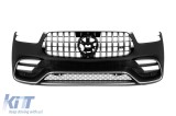 Bara frontala A Design potrivita pentru Mercedes GLE W167, GLE Coupe C167 2018-2023, dupa 2024 cu garnituri cromate Performance AutoTuning