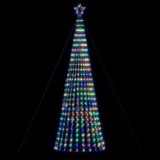 vidaXL Pom de Crăciun LED 1028 LED-uri colorate 403 cm
