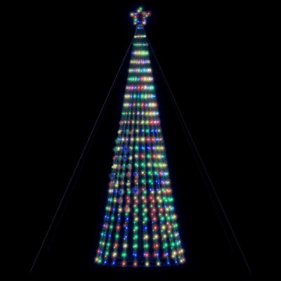vidaXL Pom de Crăciun LED 1028 LED-uri colorate 403 cm foto