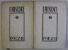POEZII de MIHAI EMINESCU , VOLUMELE I - II , editie critica de D . MURARASU , 1970