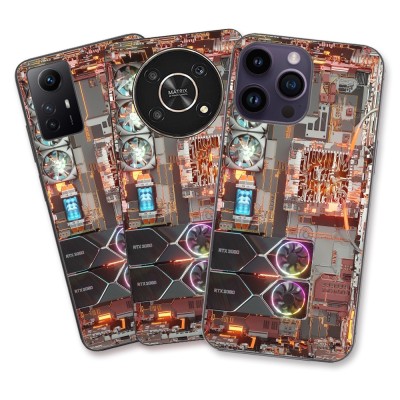 Husa Apple iPhone 11 Silicon Gel Tpu Model Motherboard foto
