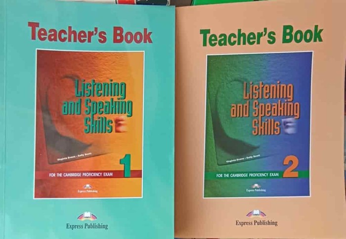 LISTENING AND SPEAKING SKILLS FOR THE CAMBRIDGE PROFICIENCY EXAM. TEACHER&#039;S BOOK VOL.1-2 -VIRGINIA EVANS, S-243551