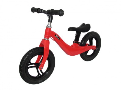 Bicicleta fara pedale cu cadru de magneziu Skillmax Sport UltraLight 2.9 Kg, rosu foto
