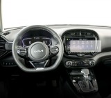 Folie Protectie Navigatie Kia Soul 2022+, Duragon, protectie Display Navigatie, silicon Transparent, Anti-zgarieturi, kit instalare