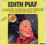 Vinil LP Edith Piaf - L&#039;Accordeoniste, Mon Legionnaire - 1972, Muzica Folk Pop Rock, Impact, 30cm