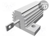 Rezistor bobinat cu radiator TE Connectivity 470m&Omega; 25W &plusmn;5%