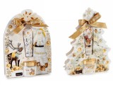 Set cadou Craciun 2 creme maini, 2 creme picioare cm 16 x 5 x 21 H