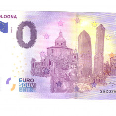 Bancnota souvenir Italia 0 euro Bologna 2021-1, UNC