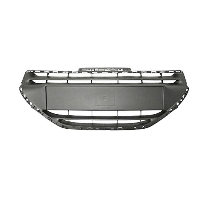 Grila radiator, masca fata Peugeot 208, 04.2012-2015 Model Allure, parte montare centrala, 57B105-2, Aftermarket