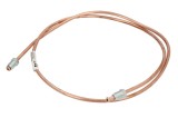 Conducta frana cupru cu niplu diametru 4,75 mm, filet exterior, Grosime perete 0,9 mm, filet M10x1/M10x1, lungime 1100 mm
