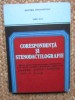 A. Boia - Corespondență și stenodactilografie - manual