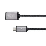 Cablu Kruger&amp;Matz Prelungitor USB-Micro USB 0.2 m