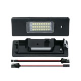 Lampi LED Numar BMW E87 E63 E64 E89 F20 F12 F13, Canbus, 6000K, Durata 50000h, Set 2 Buc