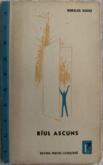 ROMULUS RUSAN - (RIUL) RAUL ASCUNS (VOLUM DE DEBUT/EPL 1963)[DEDICATIE/AUTOGRAF] foto