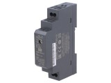 Convertor DC/DC MEAN WELL DDR-15G-12, 15W, Intrare 9-36V, Ieșire 12V 1.25A