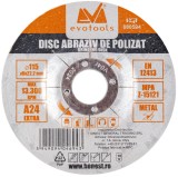 Cumpara ieftin Disc Abraziv de Polizat ETS 115 x 6 mm; 24 granulatie, Evotools
