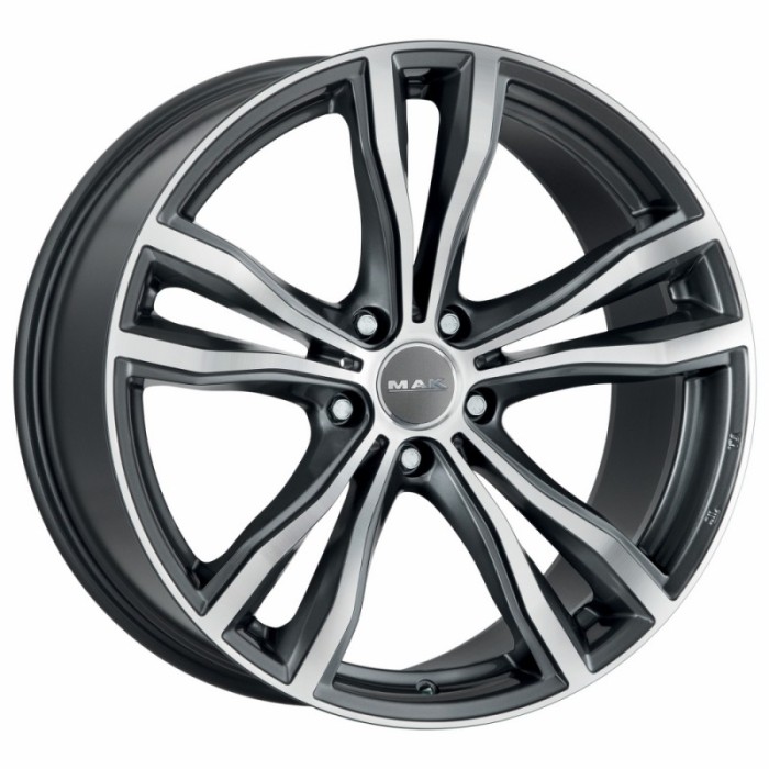 Jante BMW X6 M Performance Staggered 9J x 19 Inch 5X120 et18 - Mak X-mode Gun Met-mirror Face - pret / buc Jante BMW X6 M Performance Staggered 9J x 19 Inch 5X120 et18 - Mak X-mode Gun Met-mirror Face - pret / buc