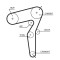 GATES K025650XS PowerGrip&reg; Set curea de distributie