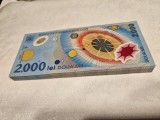 Bancnote 2000 lei eclipsa 1999 UNC - serii consecutive