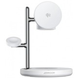 Incarcator Retea Wireless Joyroom JR-W23 3in1, 15W, 1.67A, Alb