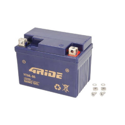 Baterie 4RIDE YTX4L-BS 4RIDE GEL Acumulator Moto foto