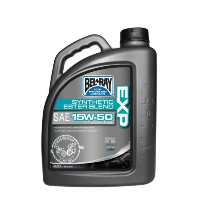 Bel-Ray EXP Synthetic Ester Blend 4T 15W50 4 litri
