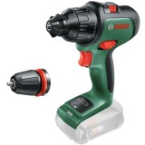 Bosch AdvancedImpact 18 - Masina de gaurit si insurubat cu percutie fara acumulatori si incarcator Li-Ion 18 V - Ah 39 Nm motor fara perii mandrina de