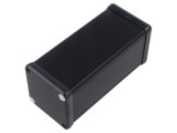 Carcasă aluminiu neagră cu panou 1455 54x120x54mm HAMMOND