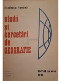 Victor Tufescu - Studii si cercetari de geografie, vol. 38 (Editia: 1991)