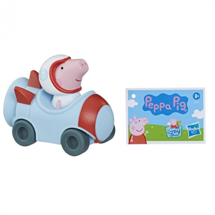Peppa Pig masina Buggy si figurina Purcelusul Astronaut