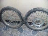 ROTI COMPLETE bicicleta, motocicleta/motoreta/moped/scuter Vechi JAWA,T.GRATUIT