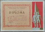 Diploma locul 2 concursul de orientare turistica// Predeal 1962