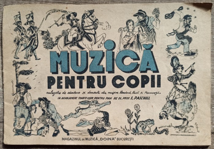 Muzica pentru copii, culegere de cantece si dansuri// anii &#039;40