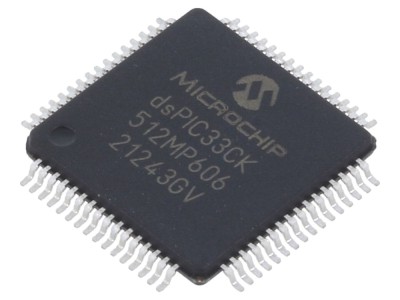 Microcontroler dsPIC 512kB SRAM TQFP64 foto