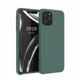 Husa pentru Apple iPhone 11 Pro, Silicon, Verde, 49726.171, Carcasa