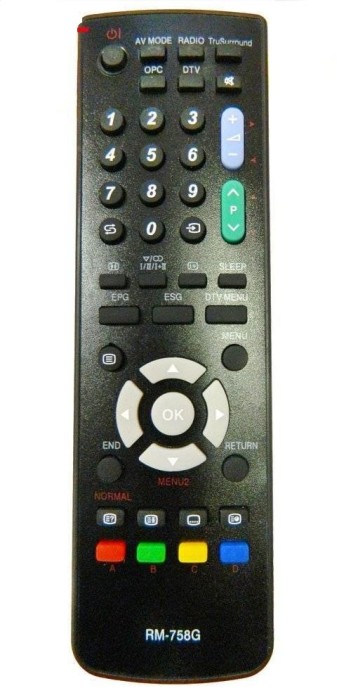 Telecomanda compatibila TV Sharp RM-758G IR 1429 (138)
