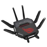 ASUS ROG Rapture GT-BE98 Quad-band WiFi 7 802.11be Gaming Router support new 320MHz bandwidth &quot;90IG08F0-MO9A0V&quot; (timbru verde 0.8 lei)