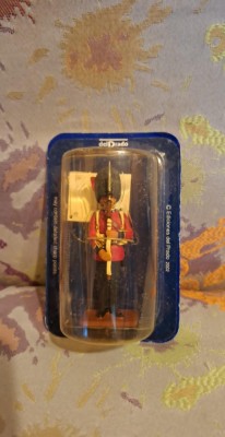 Soldat din plumb Colour Sergeant Coldstream guards UK 1914 MAN AT WAR 1:32 foto