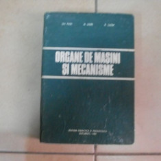 Organe De Masini Si Mecanisme - Gh. Paizi, N. Stere, D. Lazar ,550299