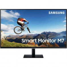 Monitor LED Samsung S32AM700URX 32 inch UHD VA 8ms Black foto