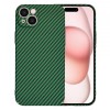 Husa pentru Apple iPhone 15, Techsuit, Carbonite FiberShell, Verde